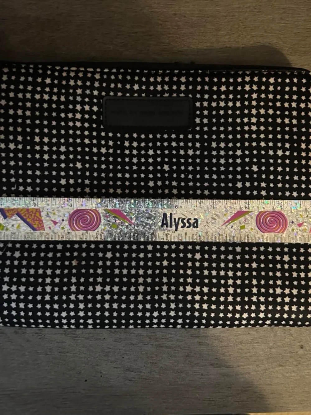 Marc by Marc Jacobs Black and White Stars Zip Tech Tablet Case